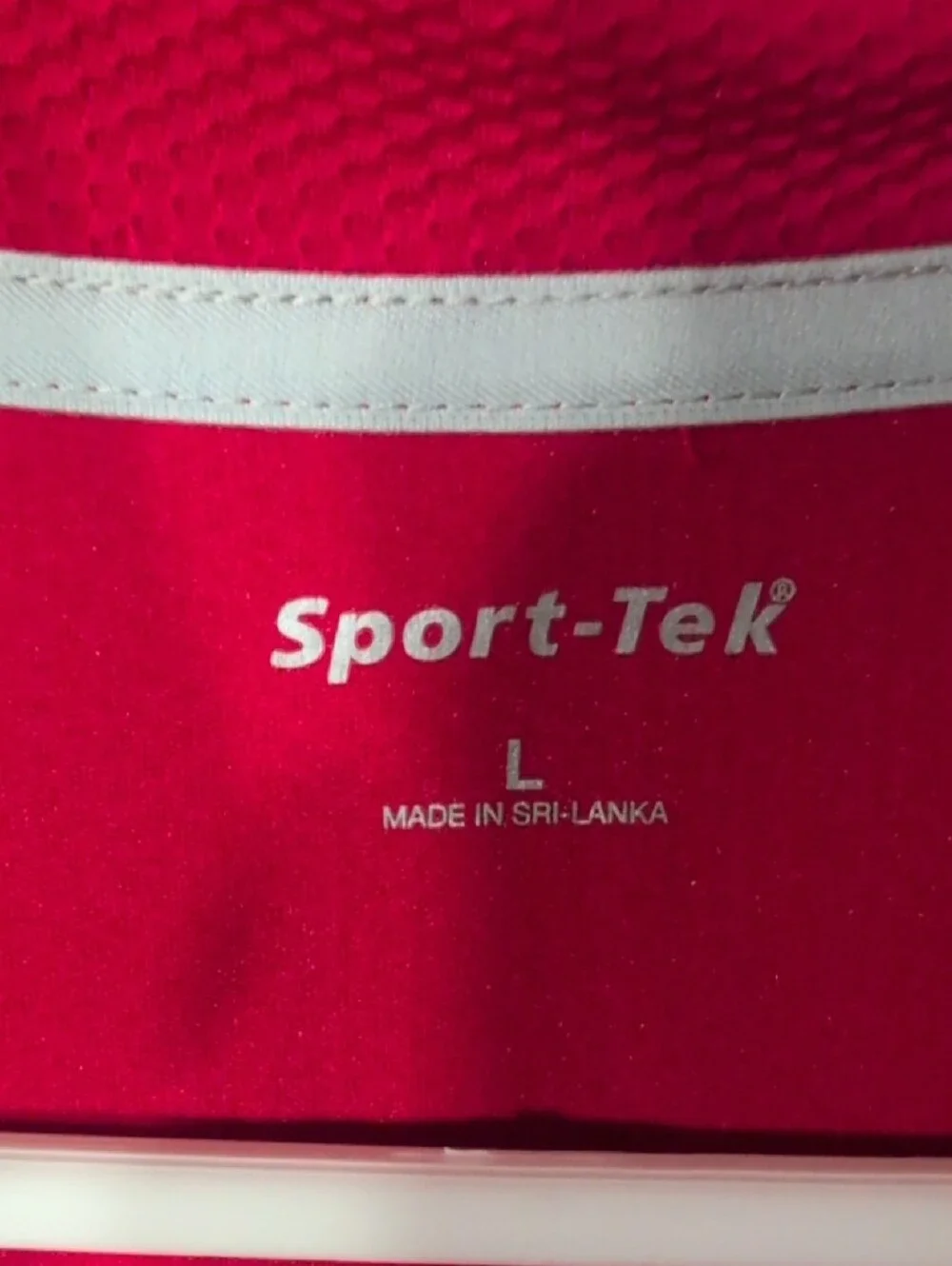 Sport-Tek Men’s Cranberry Sprite Quarter-Zip Pullover Large